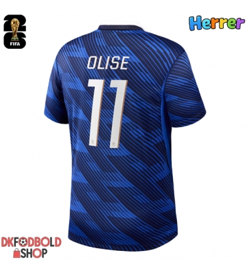 Frankrig Michael Olise #11 Hjemmebanetrøje VM 2026 Kort ærmer